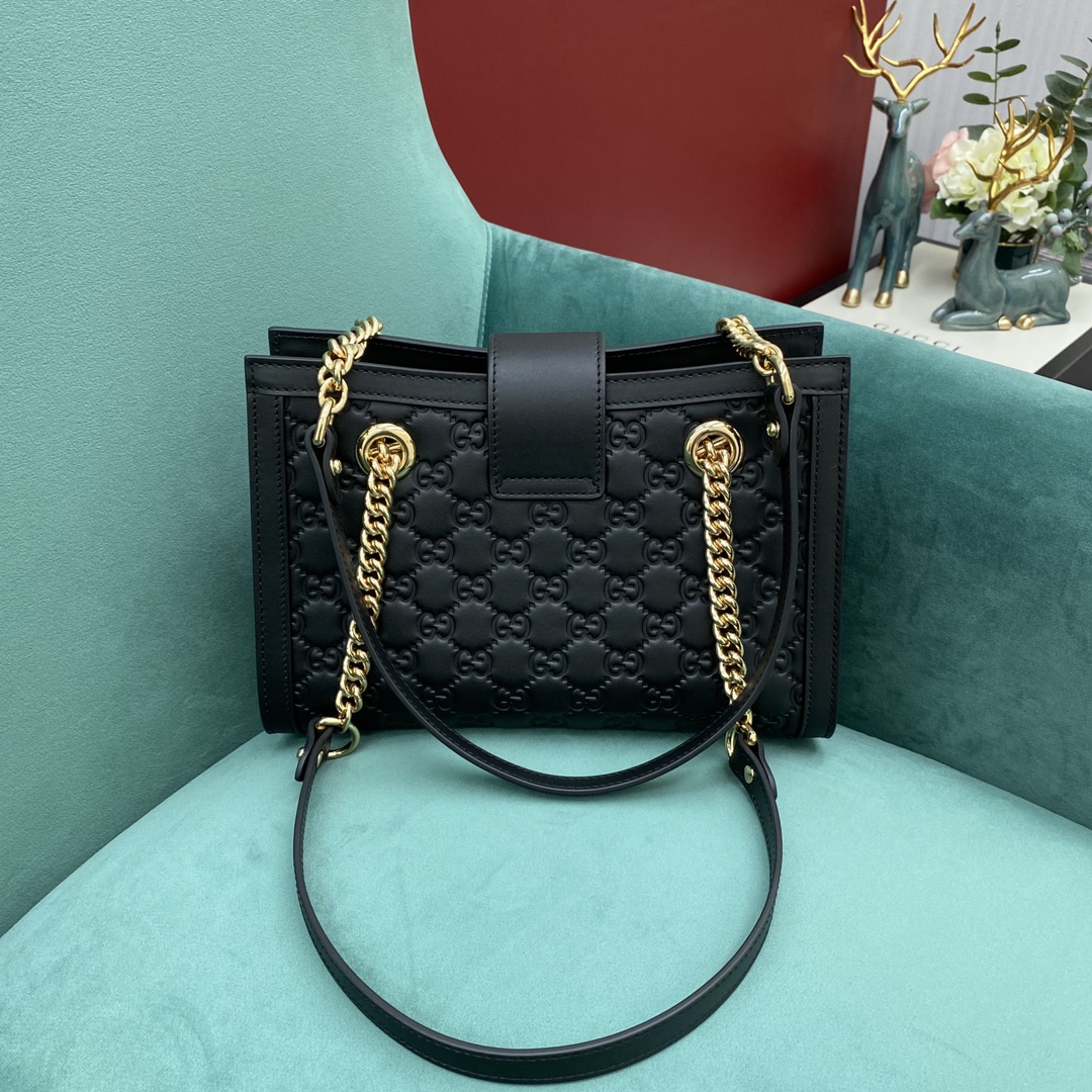 G*u*i padlock bag-26*18*10cm