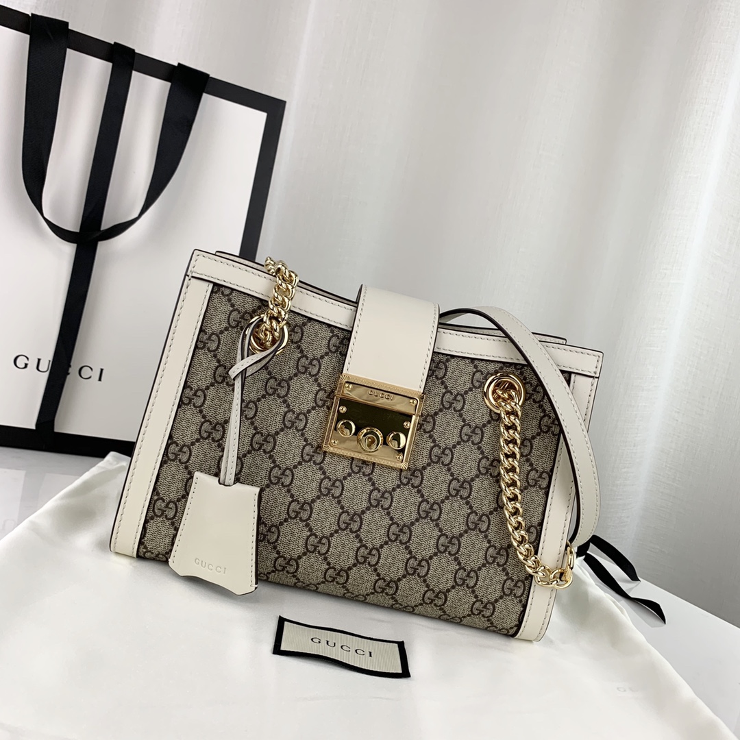 G*u*i padlock bag-26*18*10cm