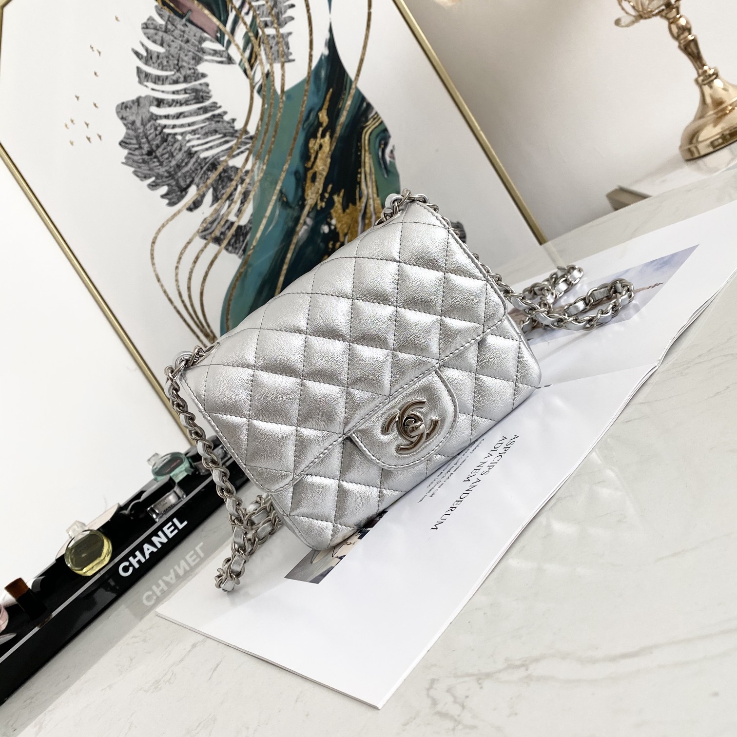 Ch@nel Flap Bag-17CM
