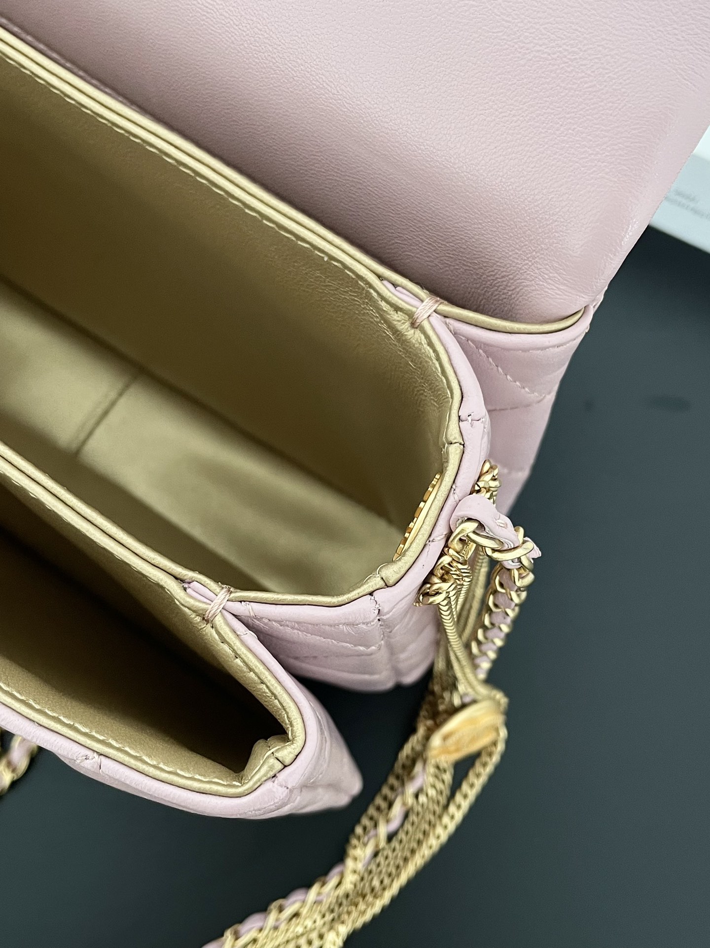 Ch@nel Flap Bag-21.5*14*10CM