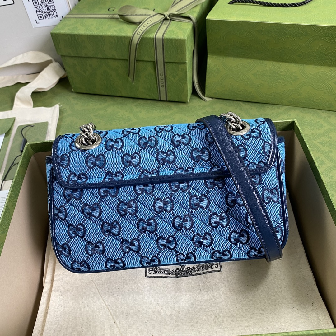 G*u*i marmont bag-14*23*6cm