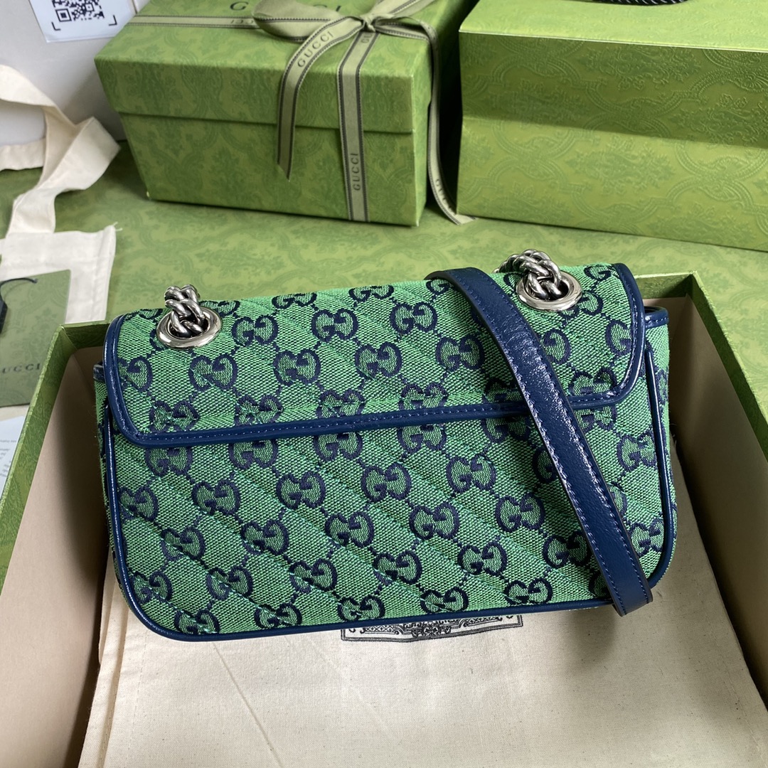 G*u*i marmont bag-14*23*6cm