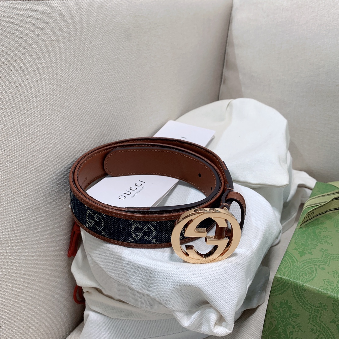 G*u*i belt-3cm