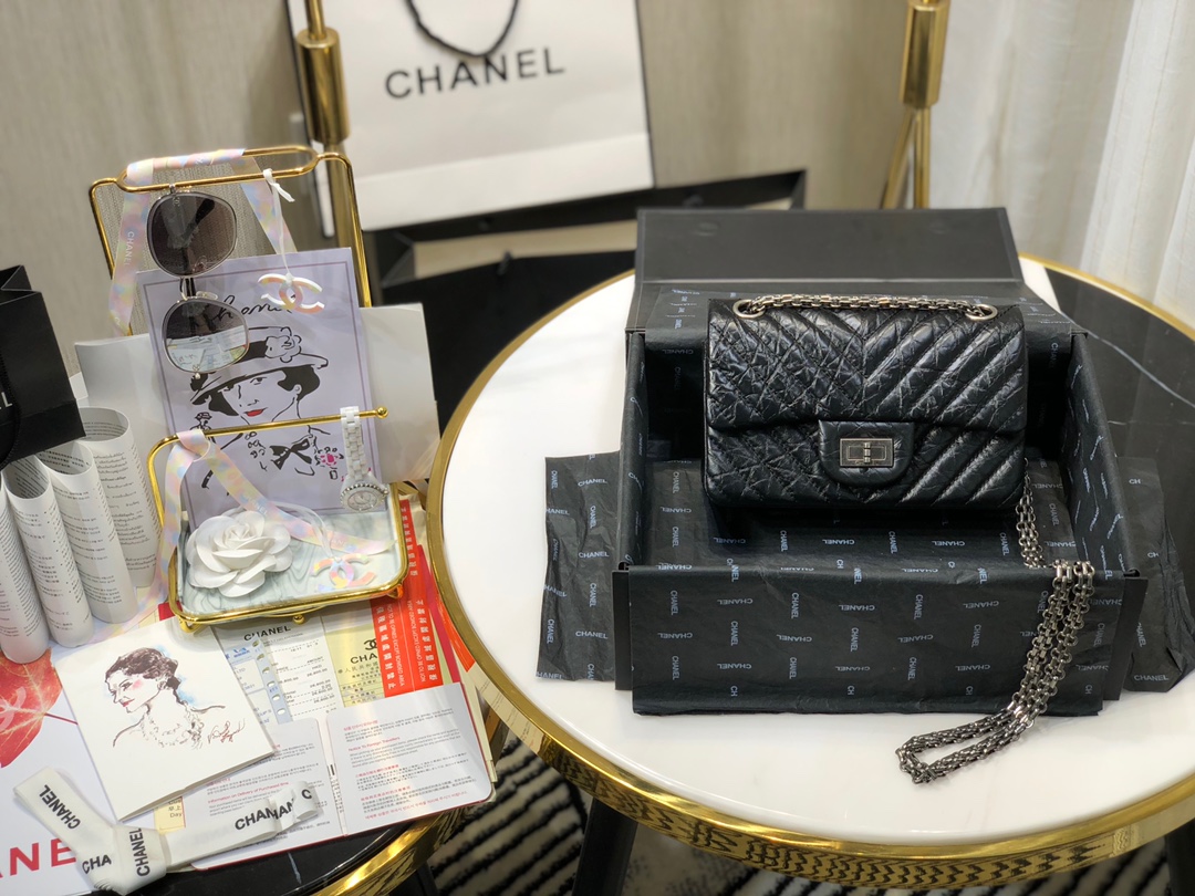 Ch@nel Reissue 2.55 Flap Bag -20CM