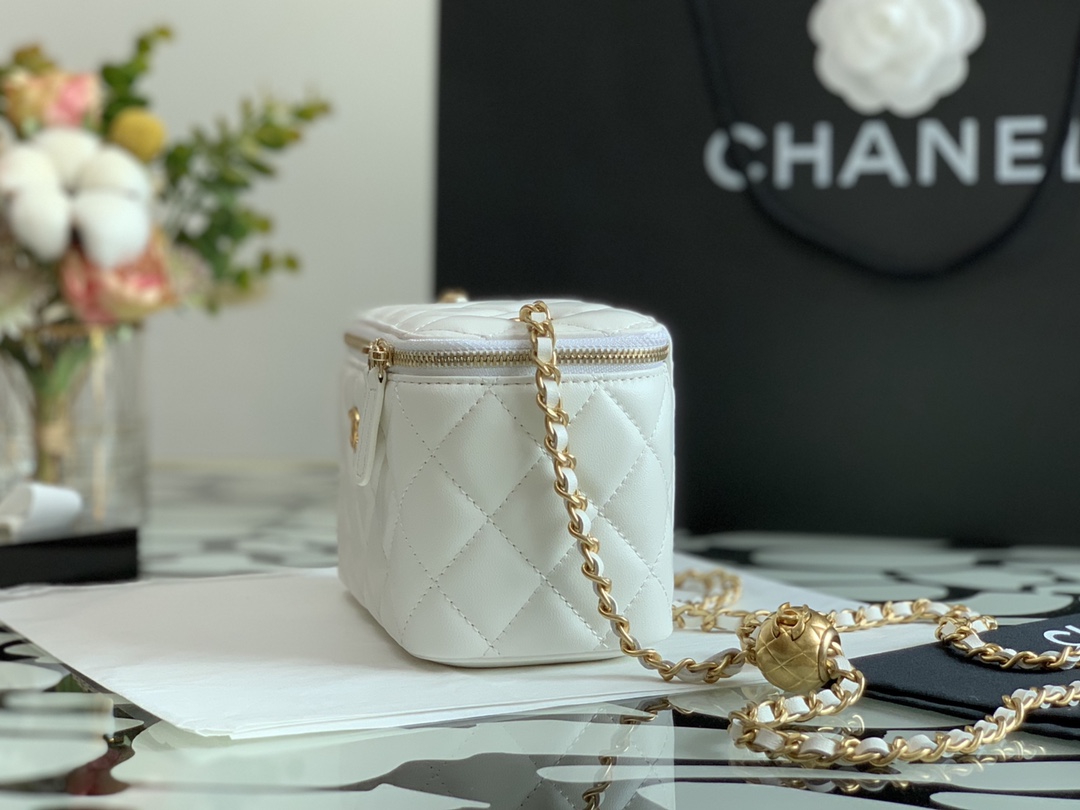 Ch@nel Cosmetic Bag-16.5×10×8CM