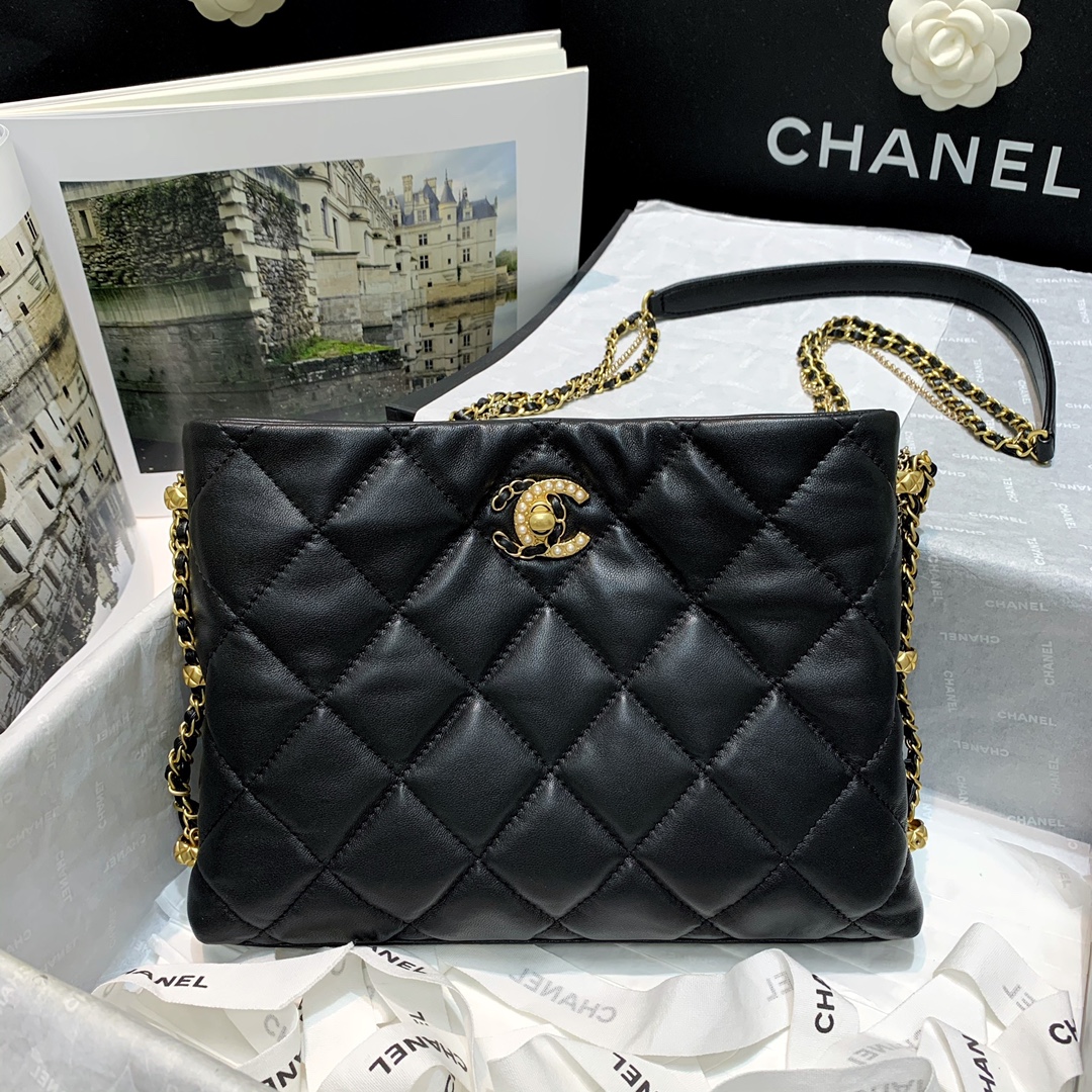 Ch@nel Hobo Handbags-25*19*4CM