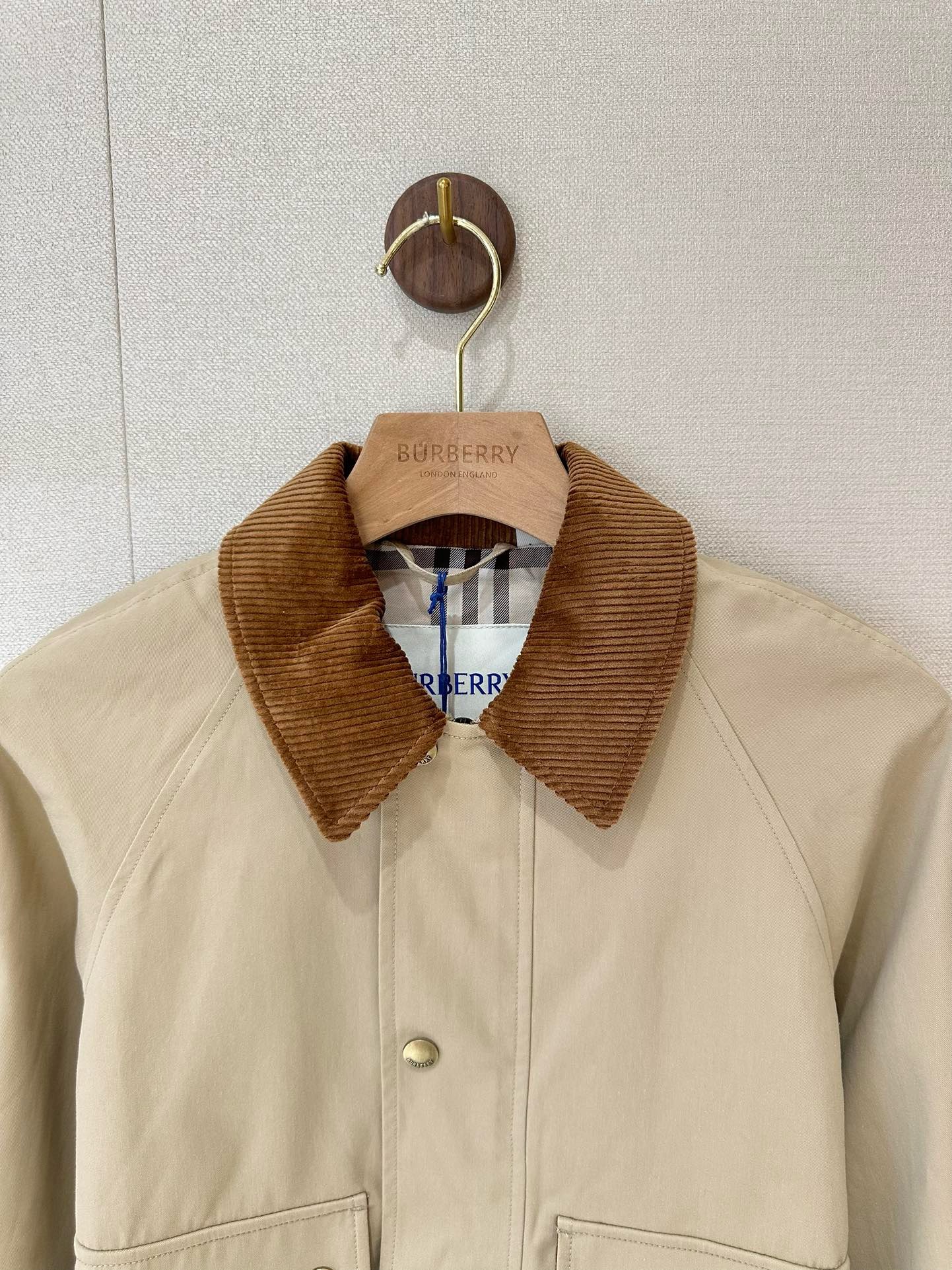 Bur*berry Cotton Barn Jacket