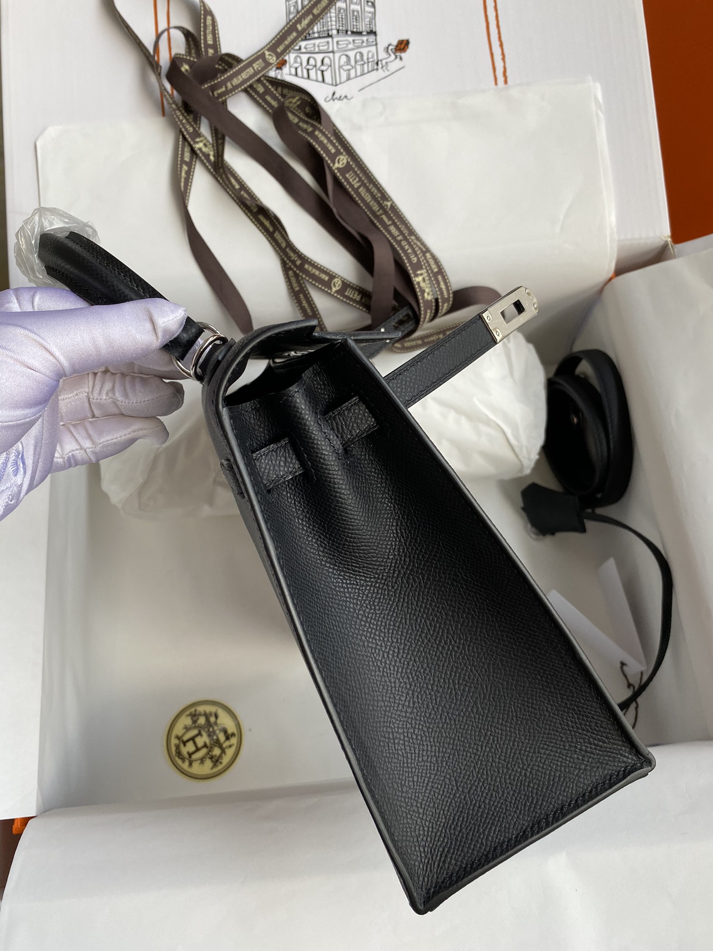 H**mes kelly-epsom leather-25cm