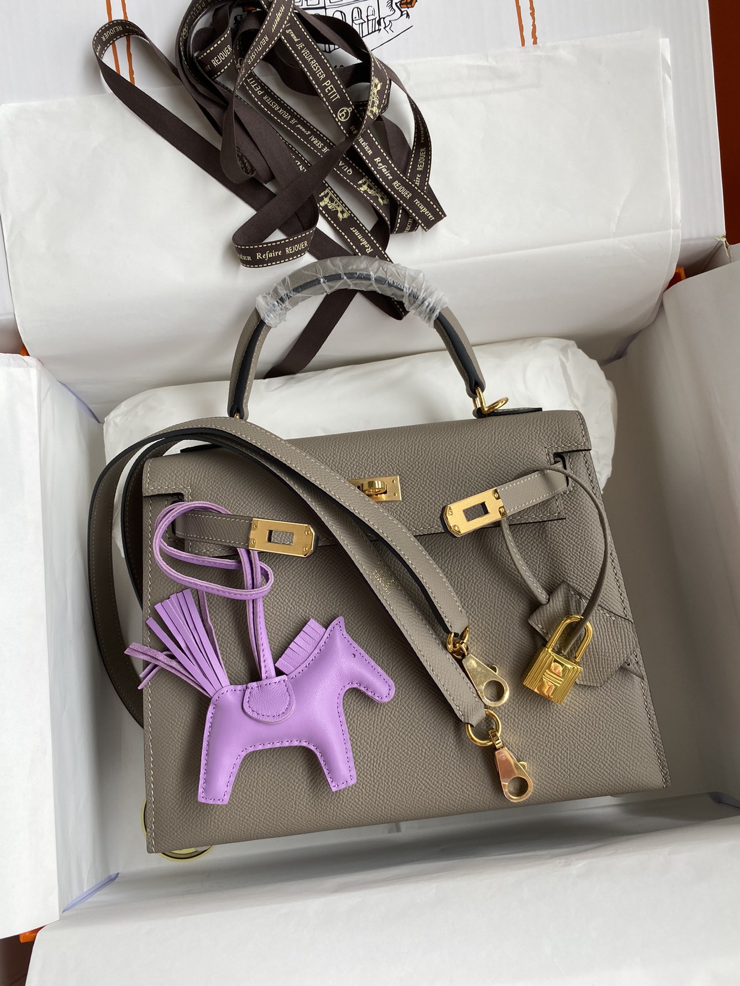 H**mes kelly-epsom leather-25cm
