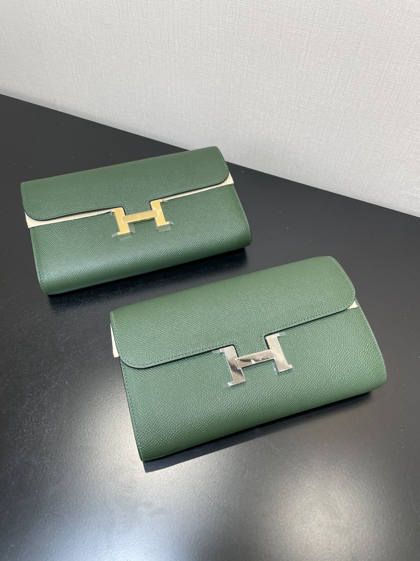 H**mes constance wallet on chain-epsom-20*13*2cm