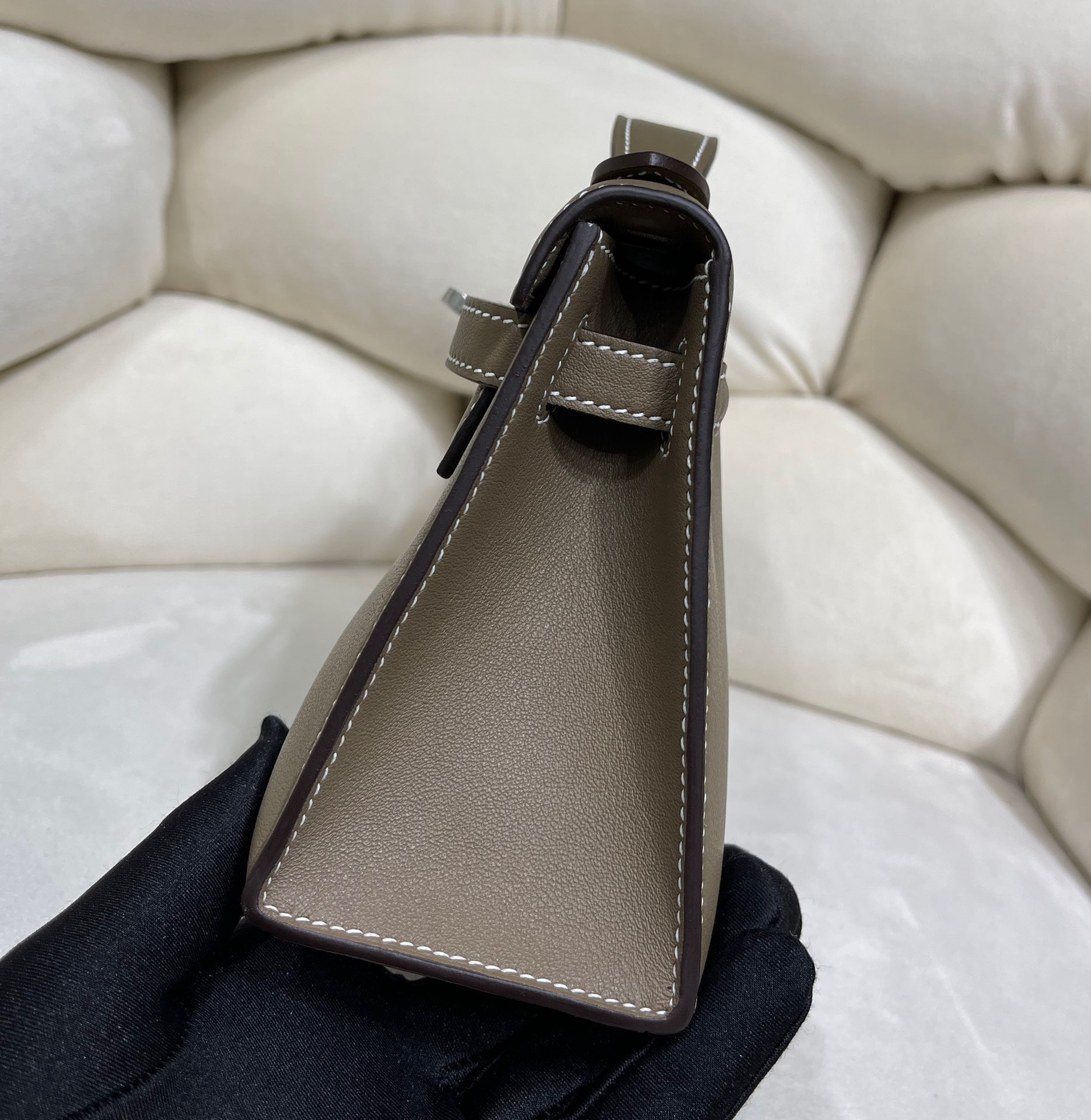 H**mes mini kelly pochette-epsom leather-22cm