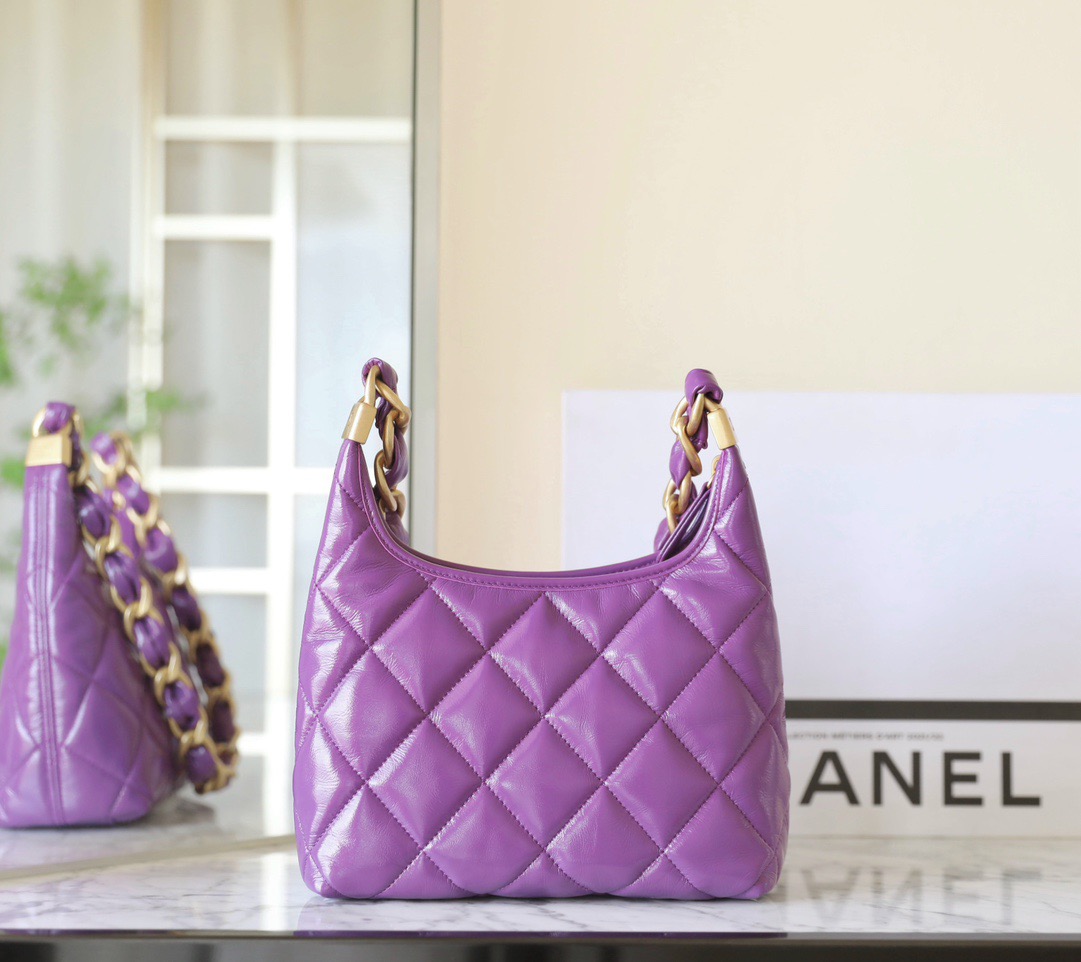 Ch@nel Hobo Bag-22.5*19.5*8.5CM
