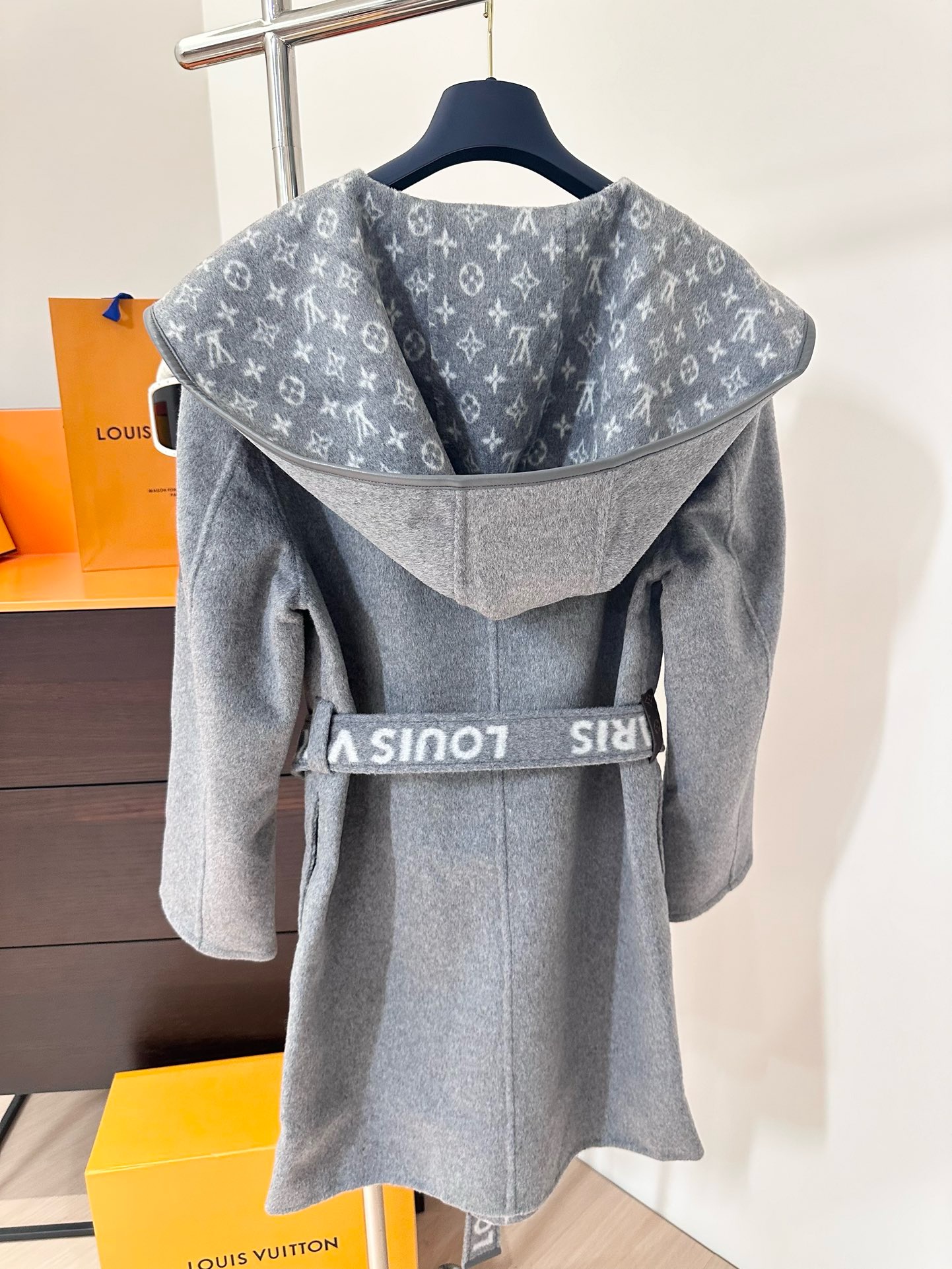 Lou*is Vuitt*on Wool Trench Coat