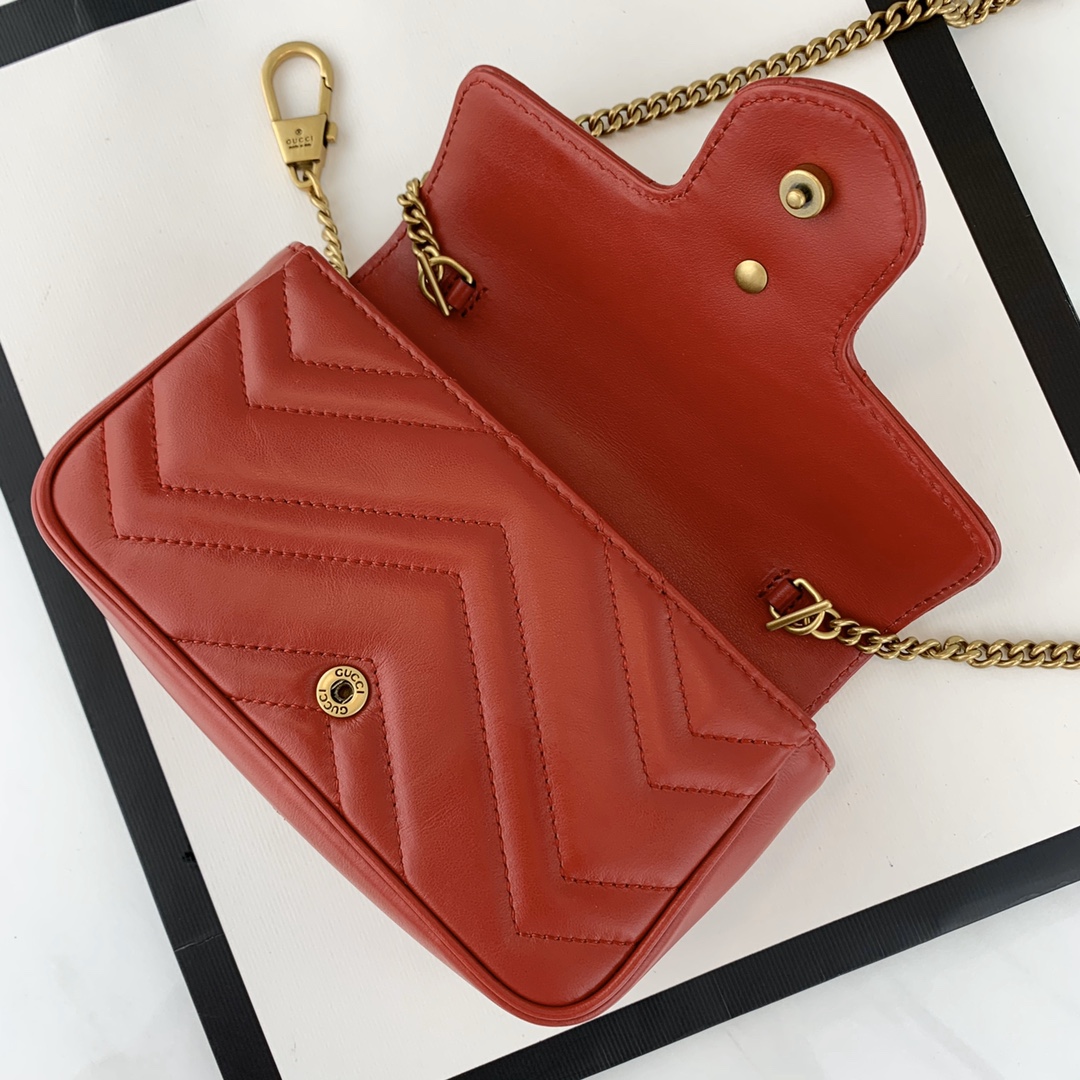 G*u*i marmont bag-16.5*10*5cm