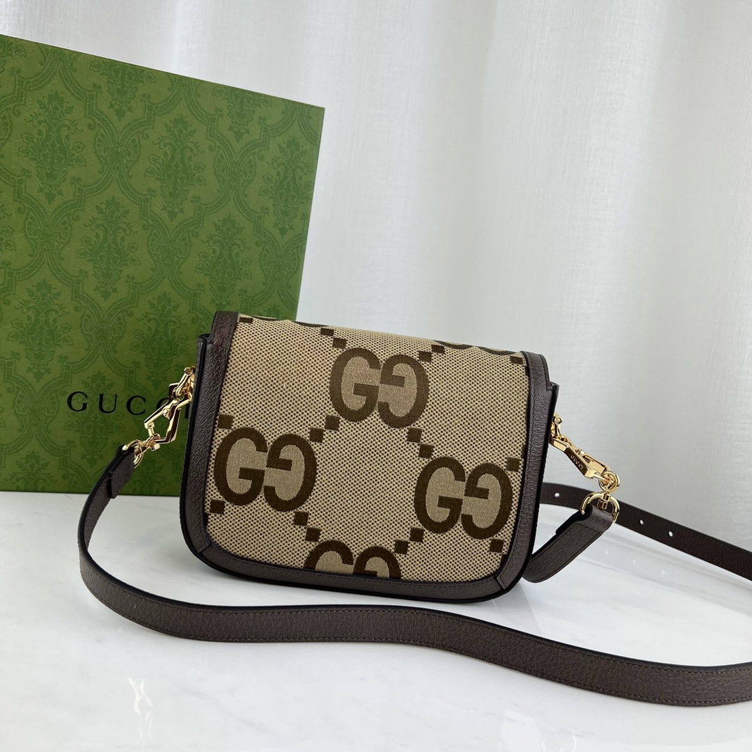 G*u*i 1955 horsebit shoulder bag-25*18*8cm