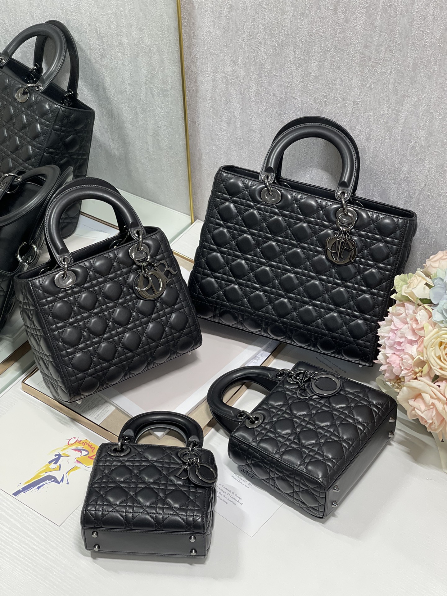 lady D*or handle bags