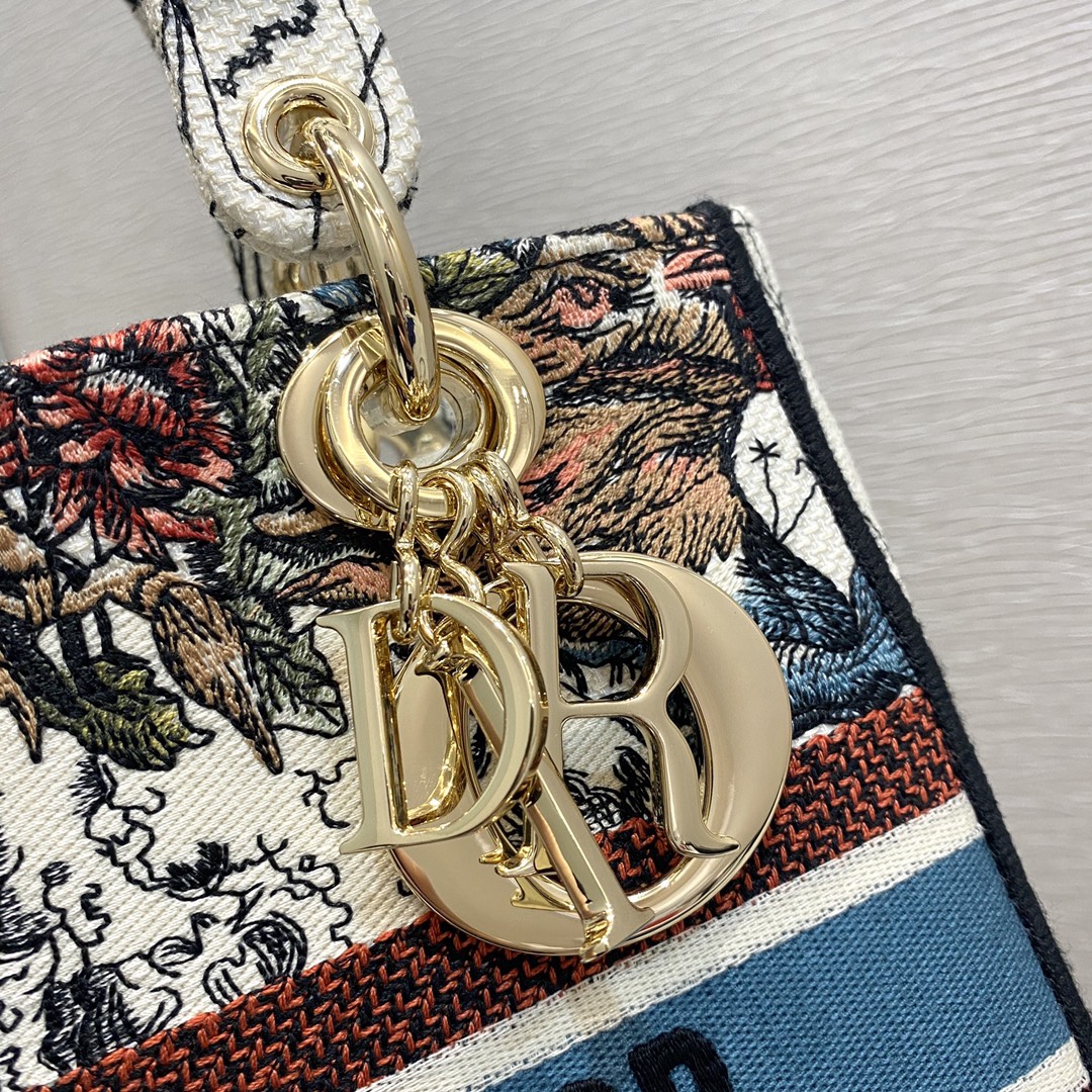 lady D*or handle bag-24cm
