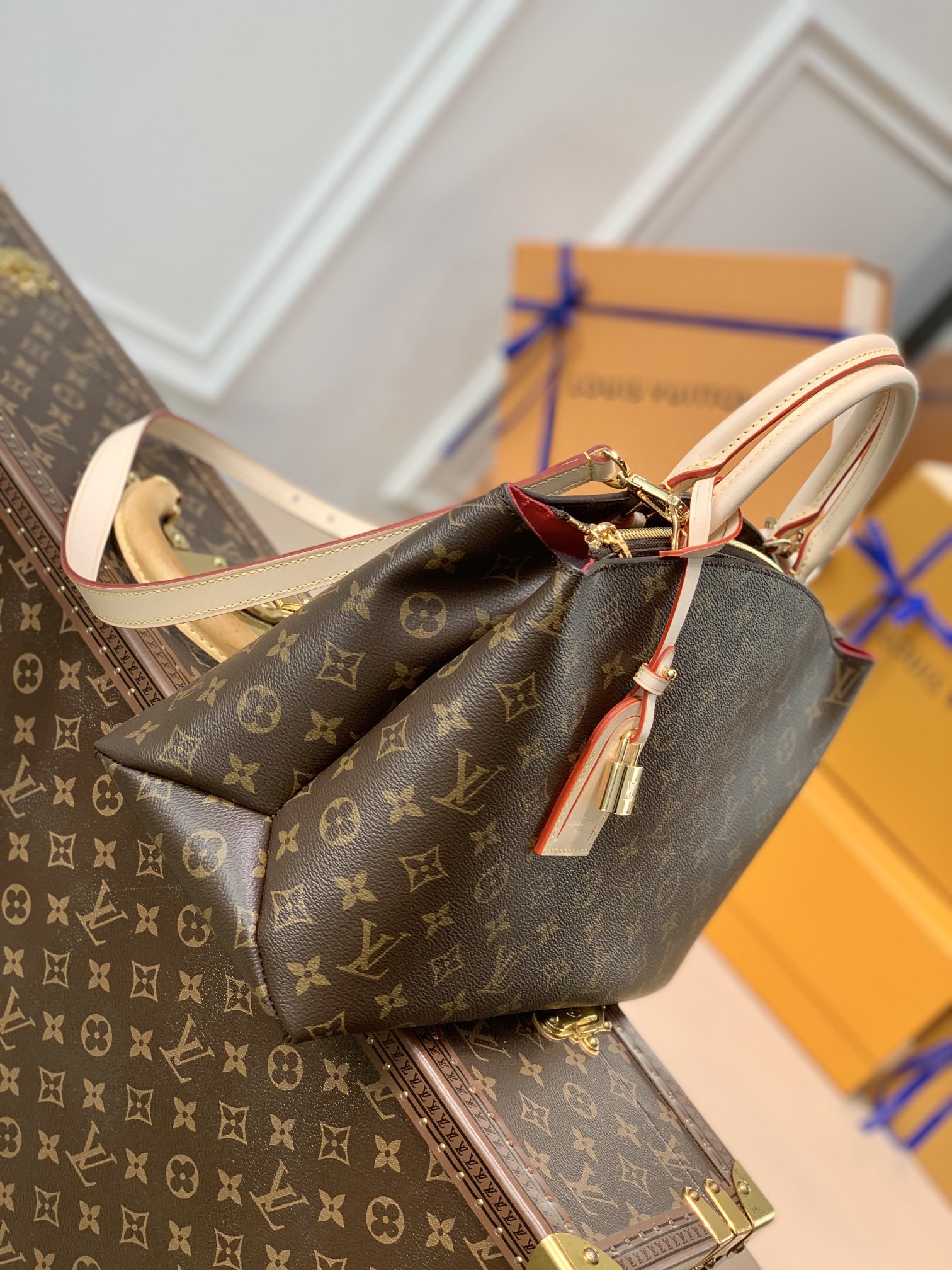 l0*is V*t0n m45898 grand palais handbags-34*24*15cm