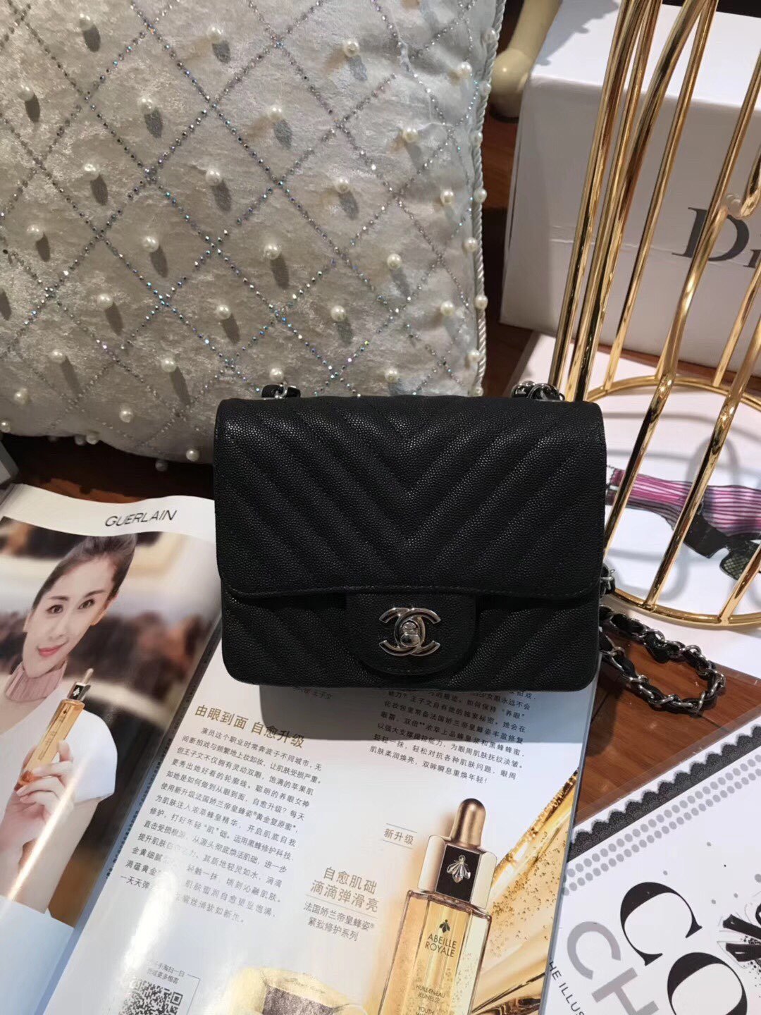 Ch@nel Flap Bag-17CM