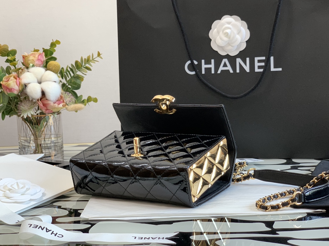 Ch@nel Flap Bag-12*5.5*18CM