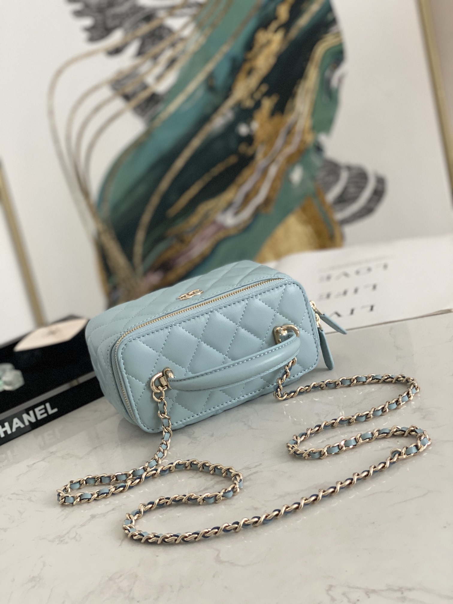 Ch@nel Cosmetic Bag-18CM