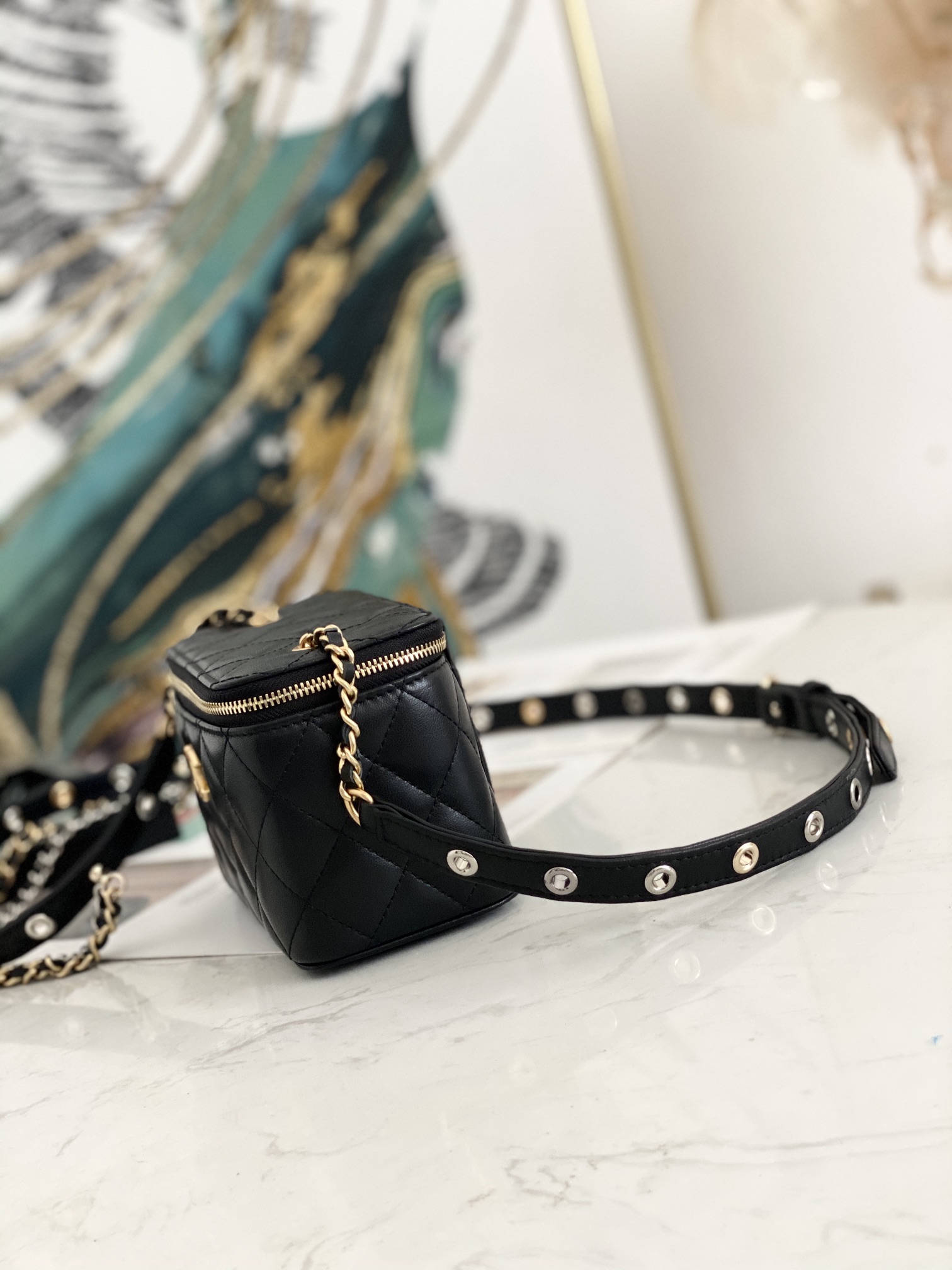 Ch@nel Cosmetic Bag-18CM