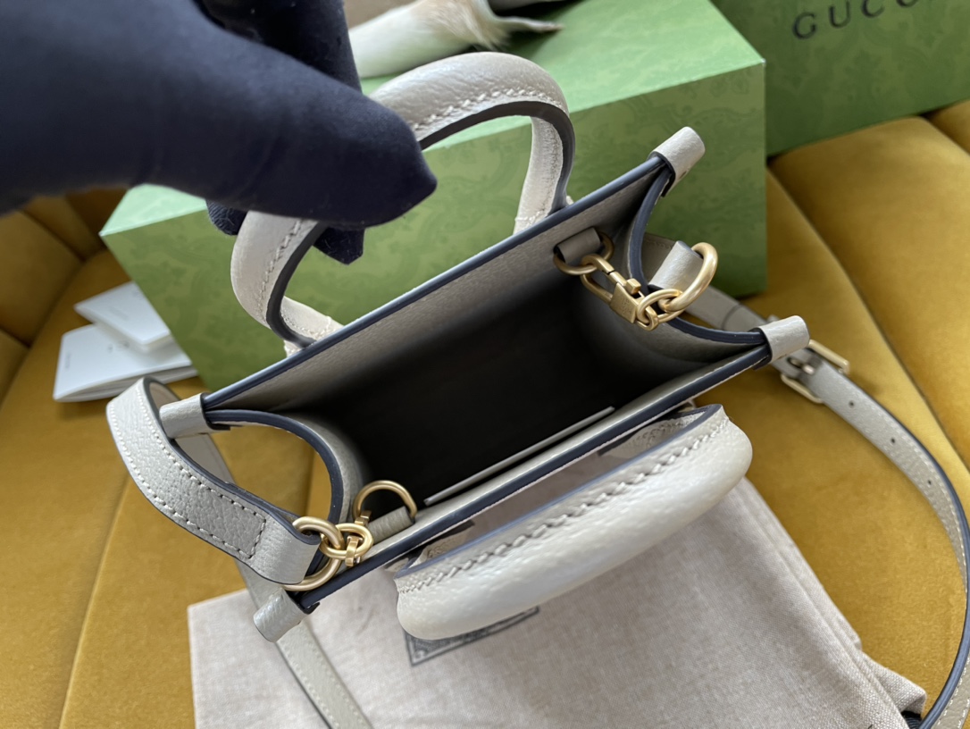 G*u*i gg retro mini tote-16/20/7cm