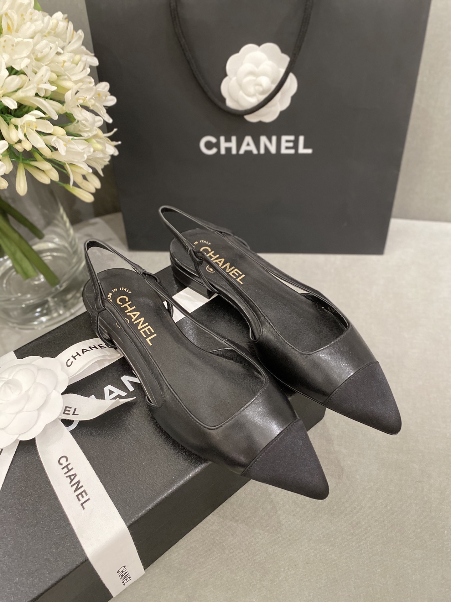 Ch@nel 2021ss Slingbacks
