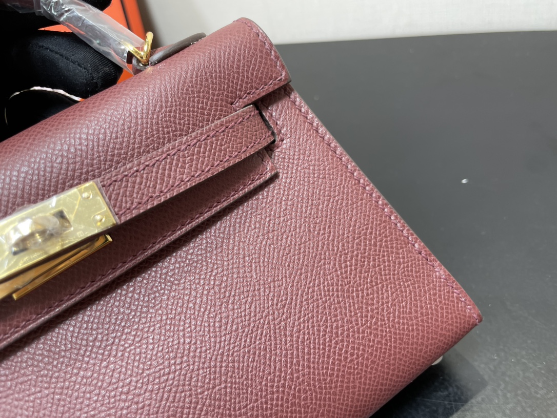 H**mes kelly-gold&silver hardware-19cm