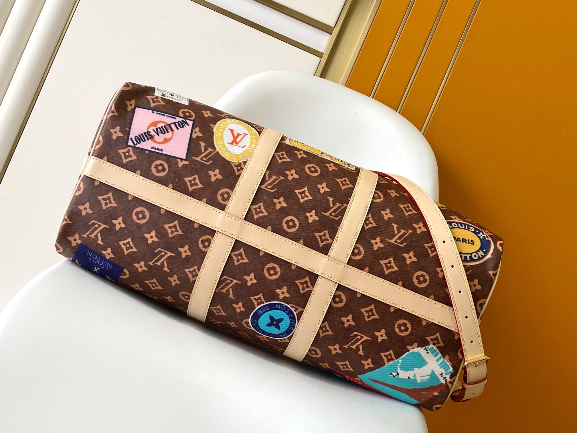 l0vis Vvtt0n keepall bandoulière 50- m13966-50 x 29 x 23cm