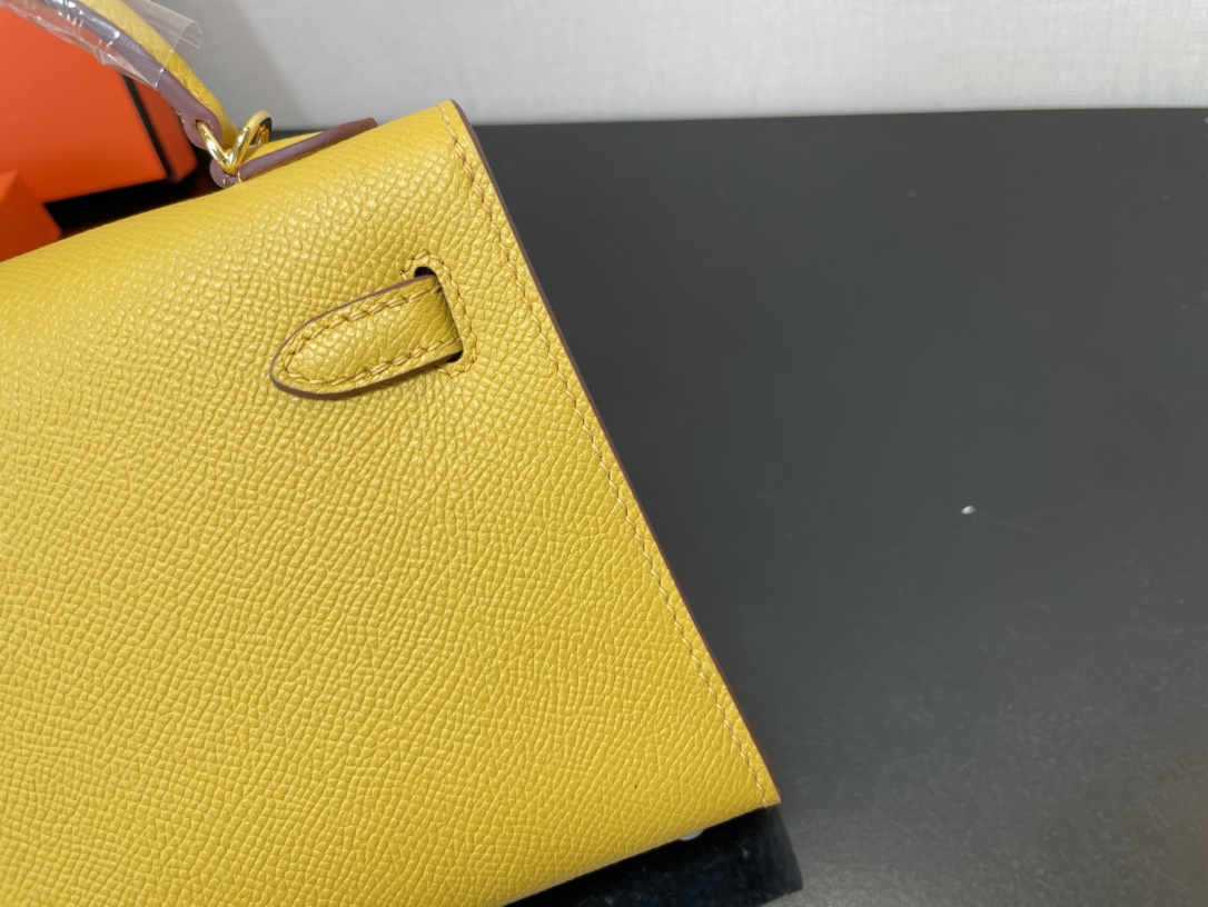 H**mes kelly-gold&silver hardware-19cm