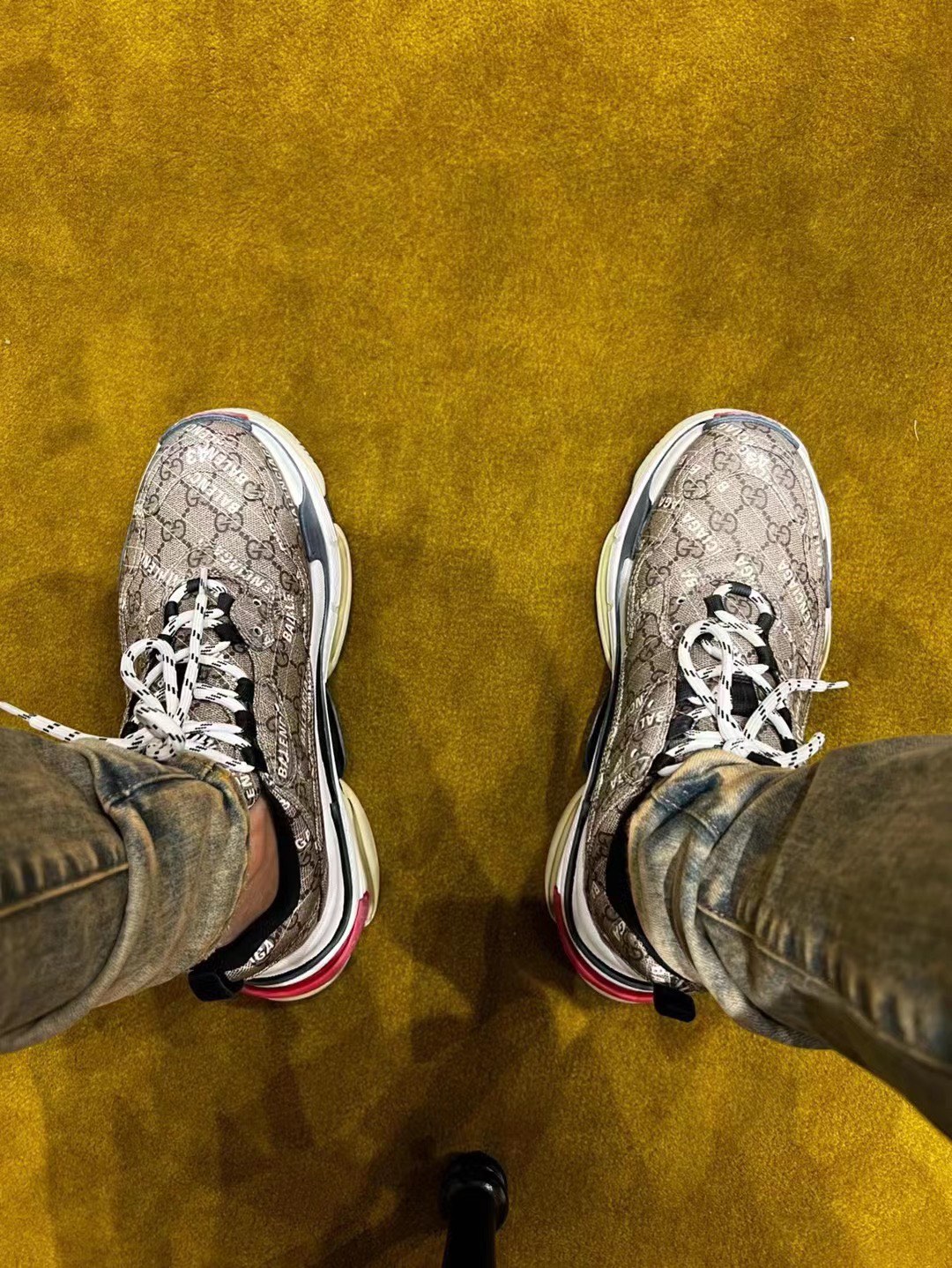 ba*len*cia*ga triple sneakers&G*u*i