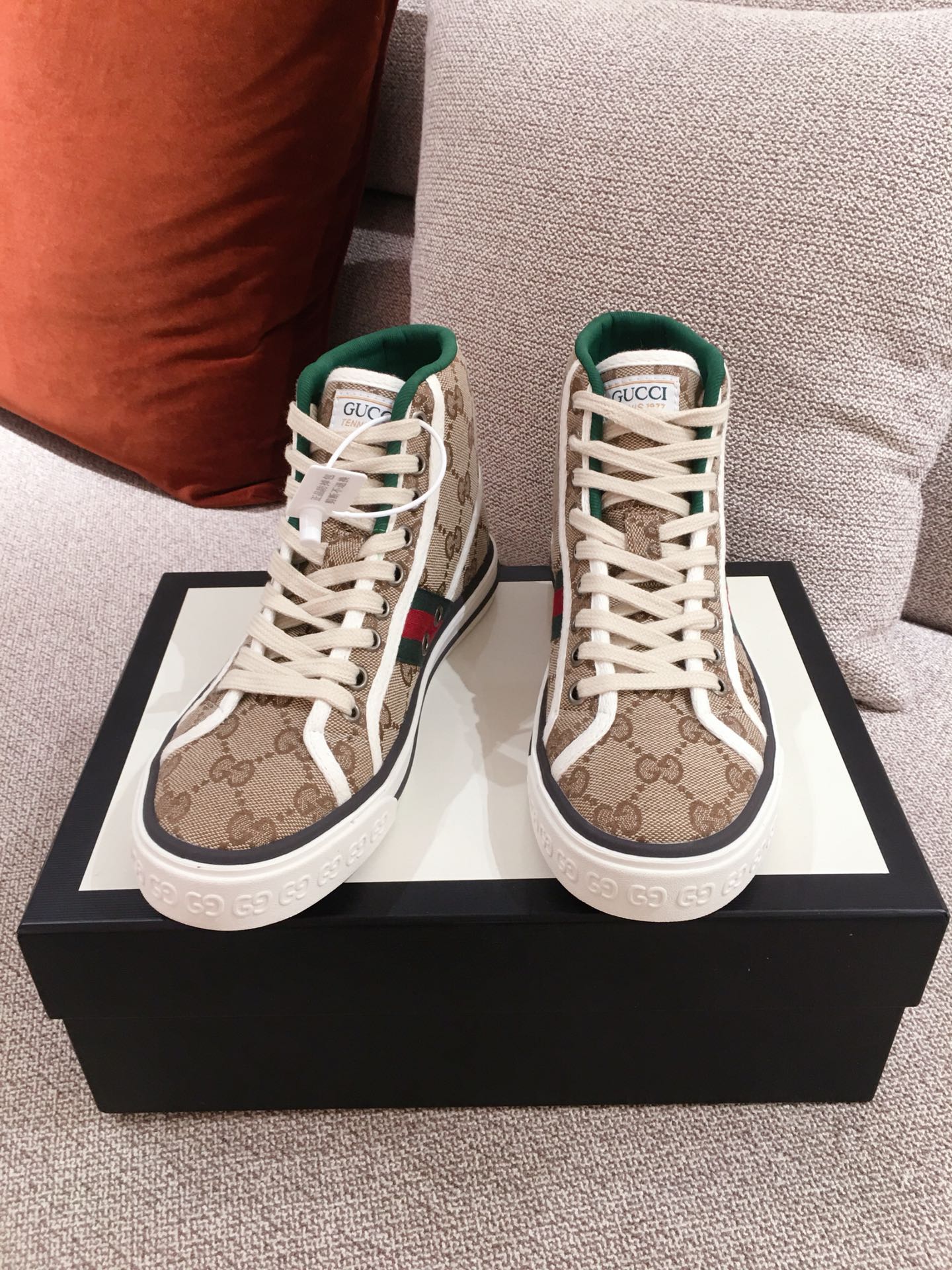 G*u*i high top sneakers