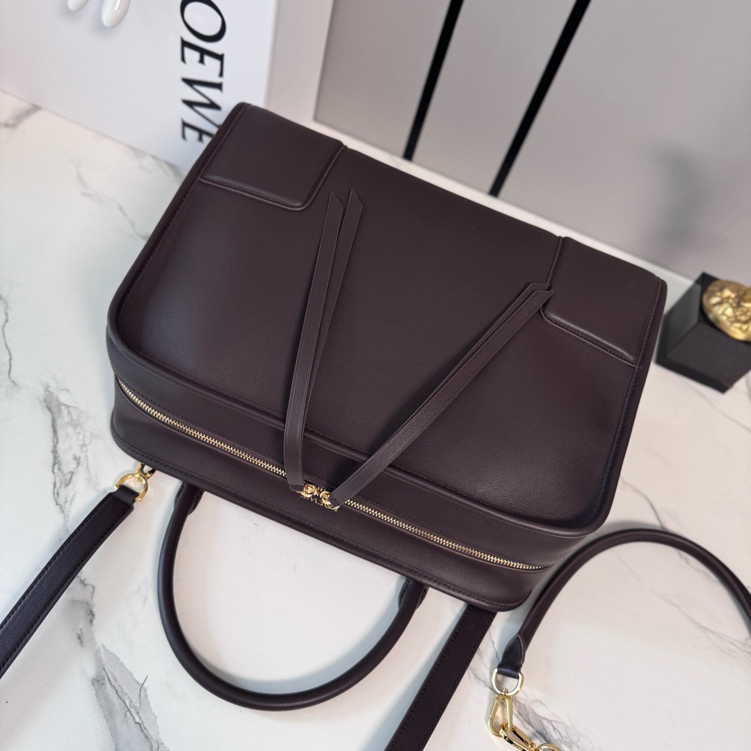 Amazona 180 Bag In Soft Calfskin Black-34.5*14*27CM