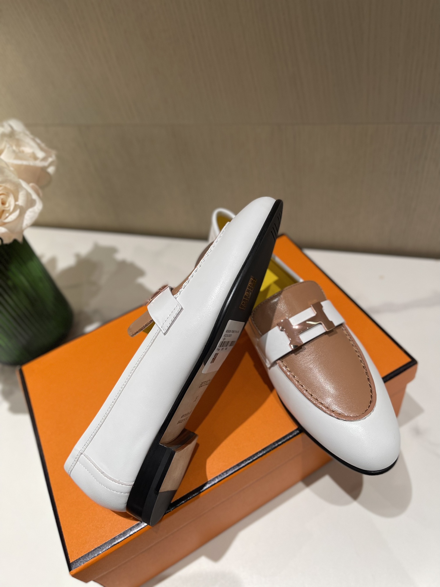 H**mes loafers(eu35-eu40)