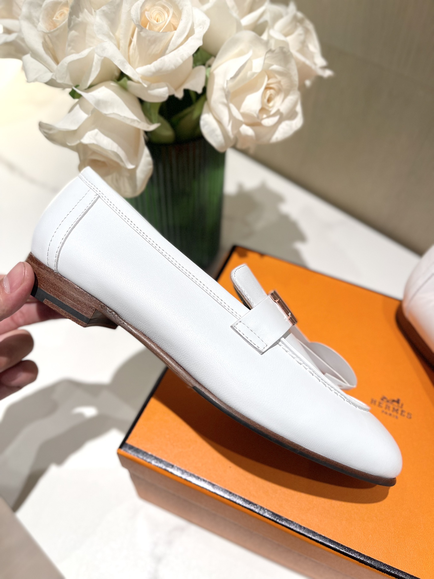 H**mes loafers(eu35-eu40)