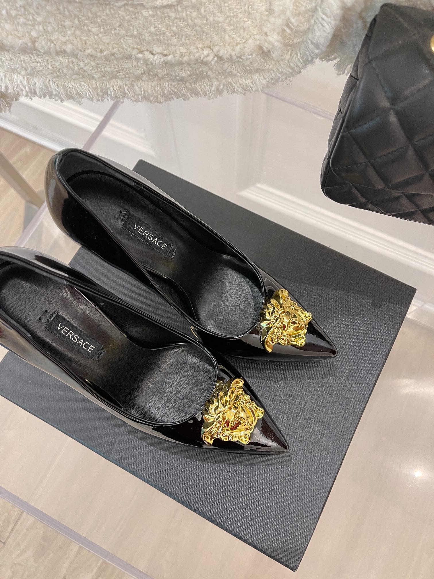 Versace 2022SS Sandals-14CM(EU35-42)