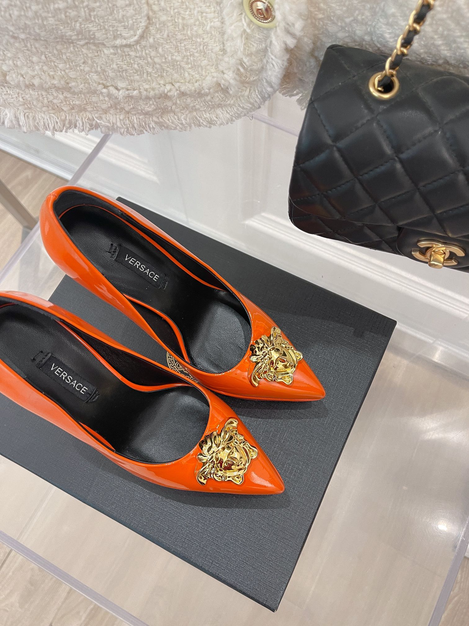 Versace 2022SS Sandals-14CM(EU35-42)