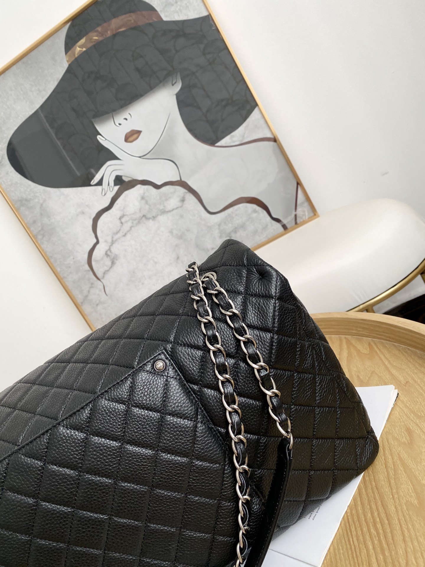 Ch@nel Flap Bag-44*14*28CM