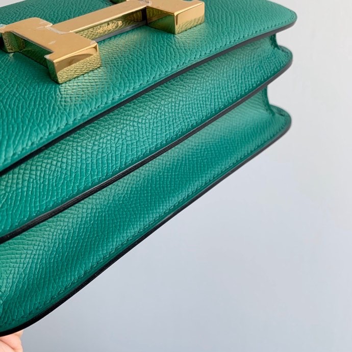 H**mes constance epsom leather-19cm
