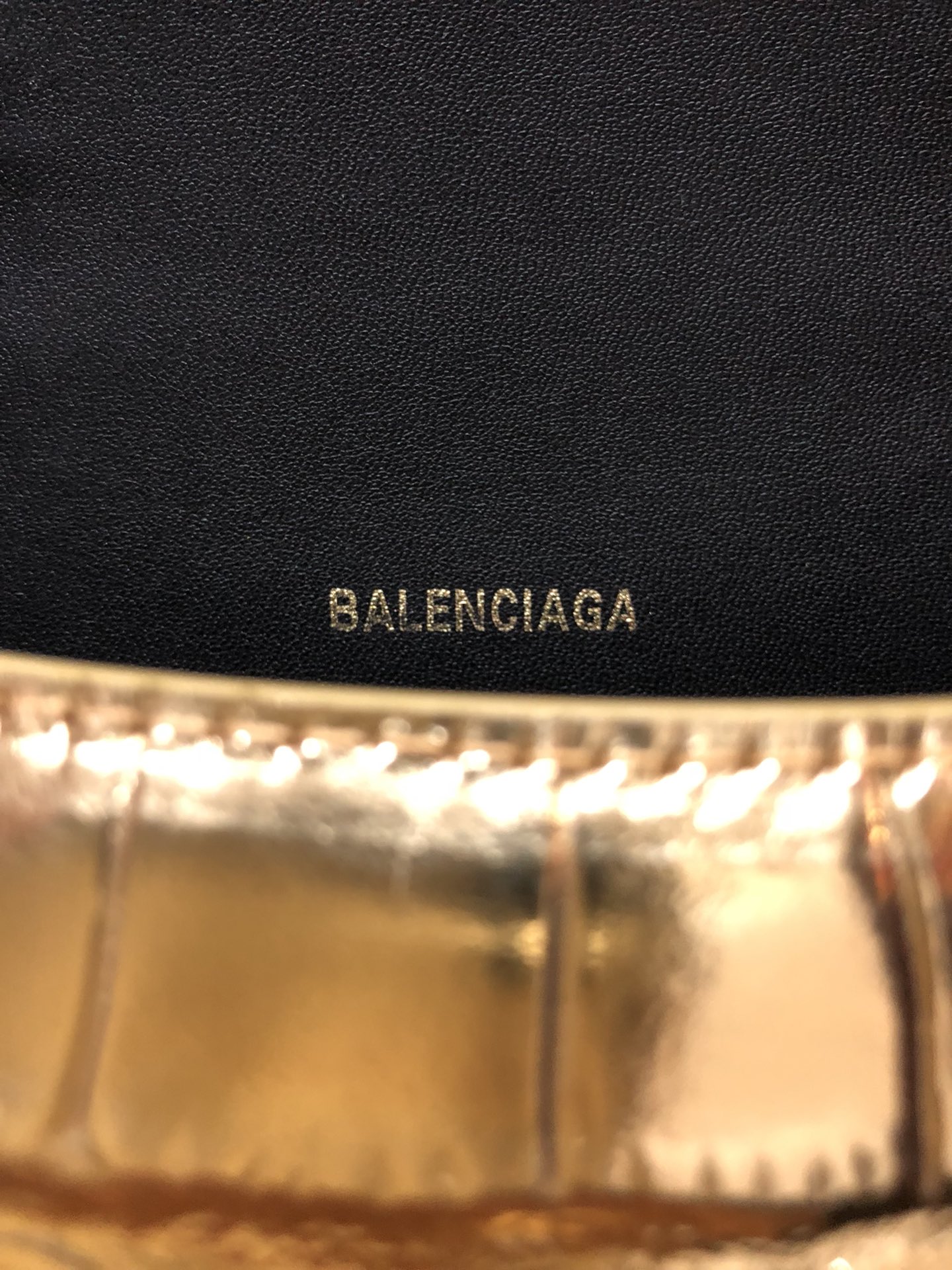 Ba*len*cia*ga small hourglass bag-13*8*19cm