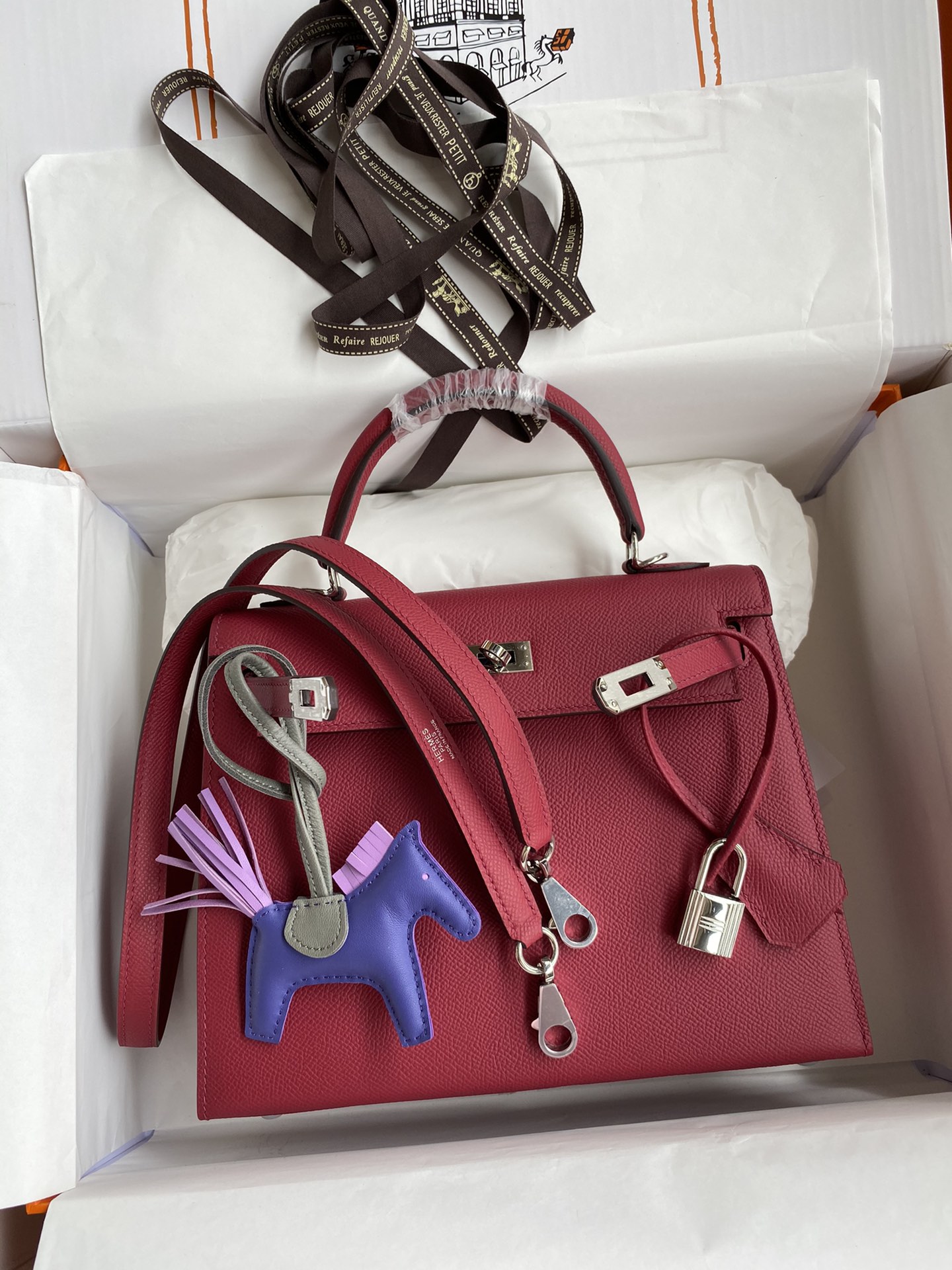 H**mes kelly-epsom leather-25cm