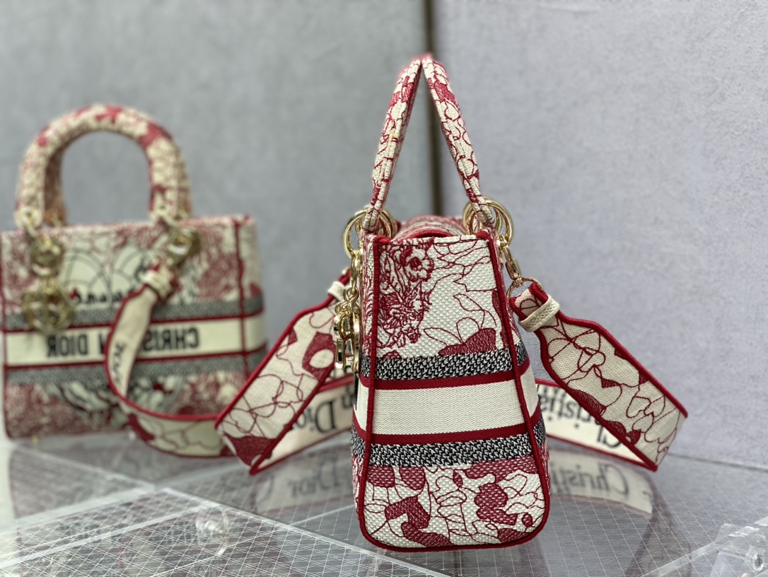 lady D*or handle bag-24cm