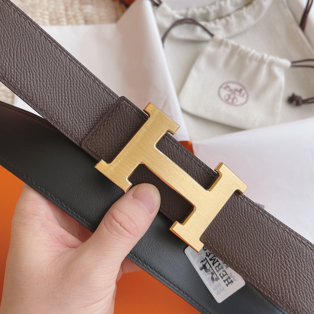 H**mes belt-3.8cm