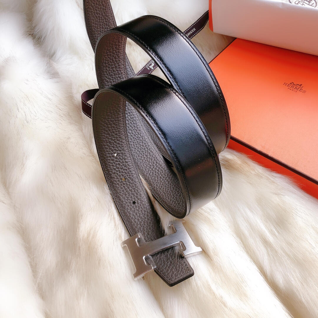 H**mes belt-3.2cm