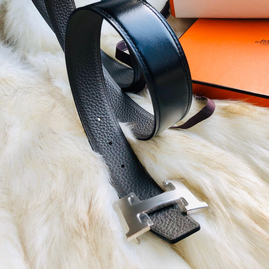 H**mes belt-3.2cm