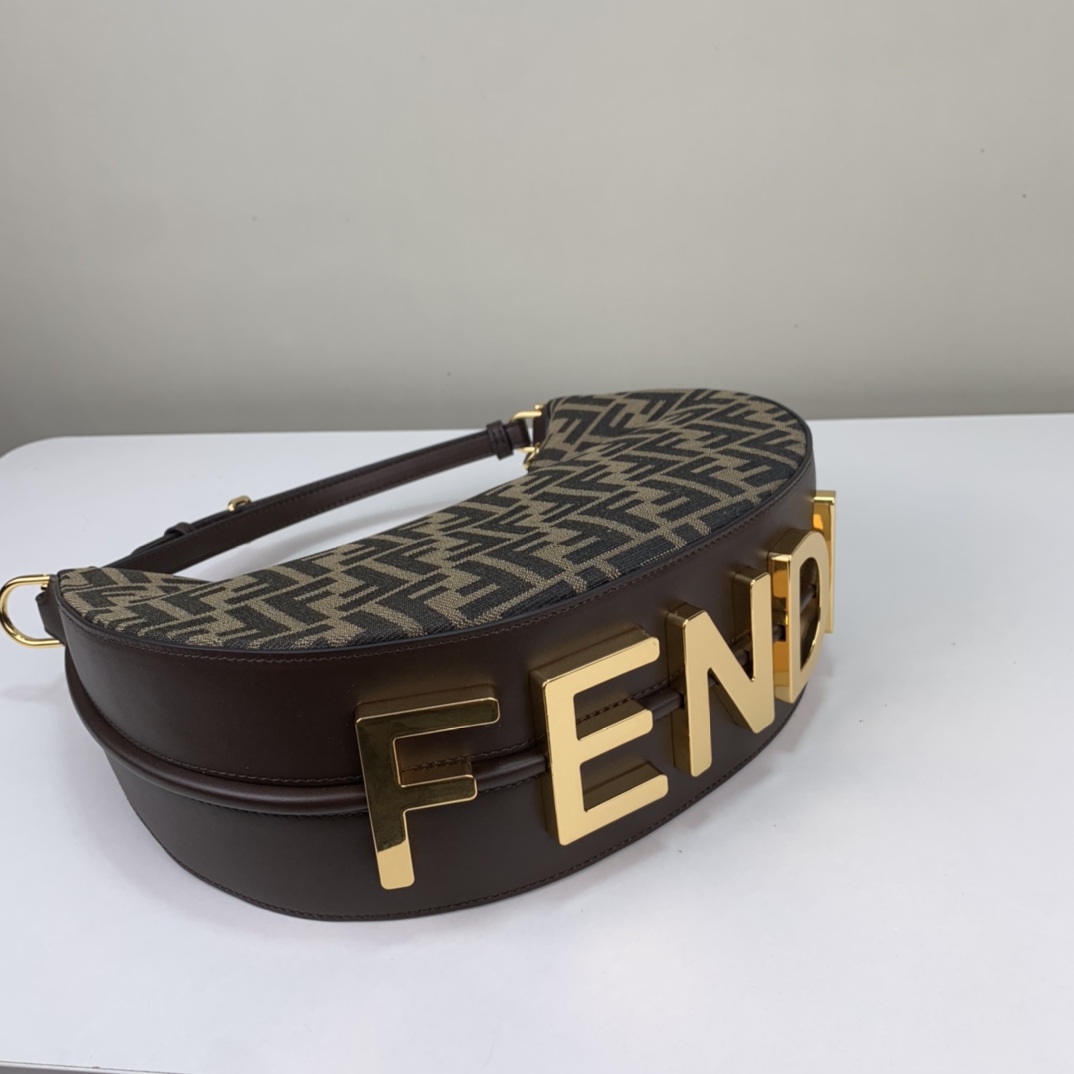 F**di graphy bag-29 x24.5 x10cm
