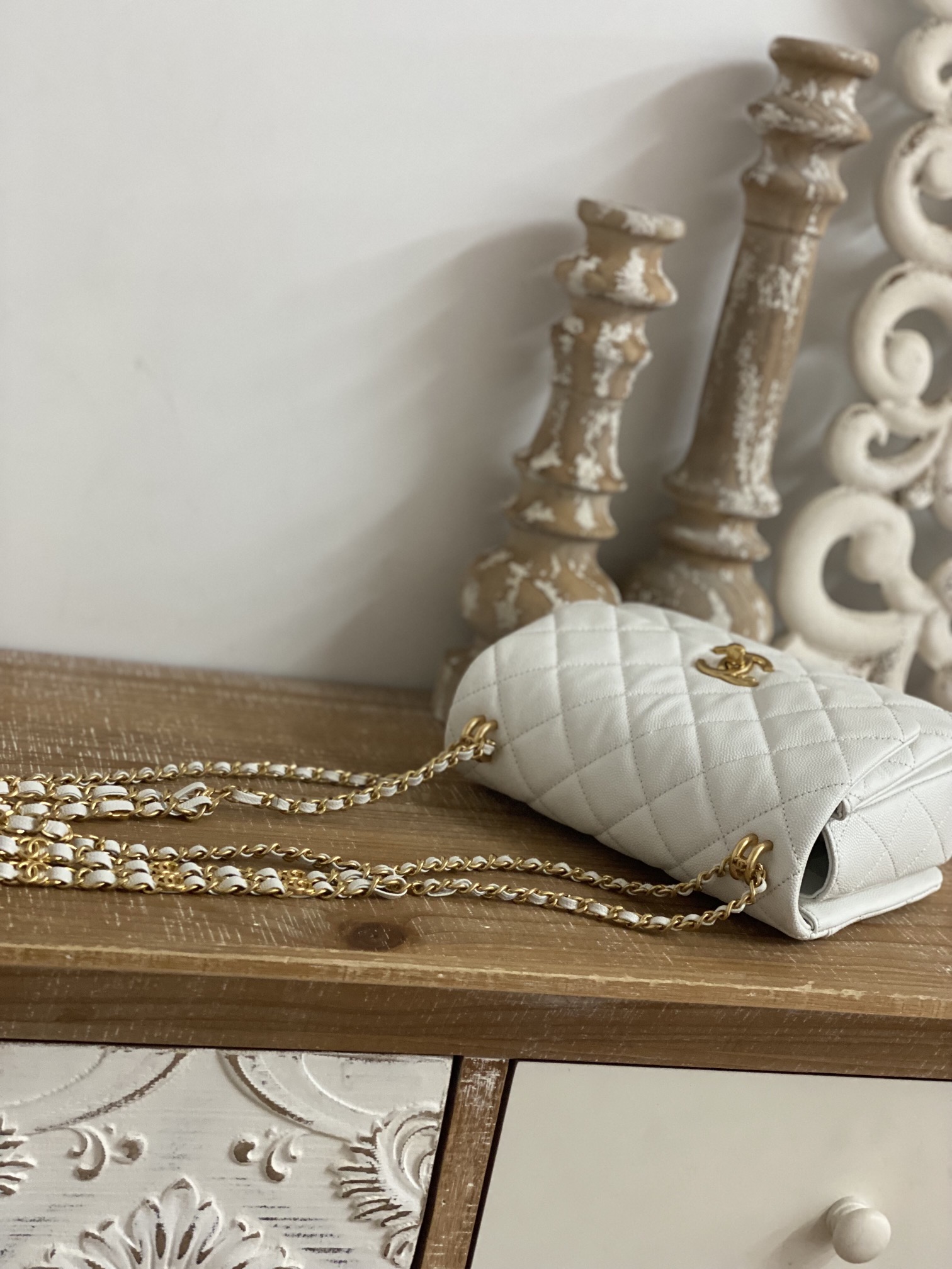 Ch@nel Flap Bag-13*20*9.5CM