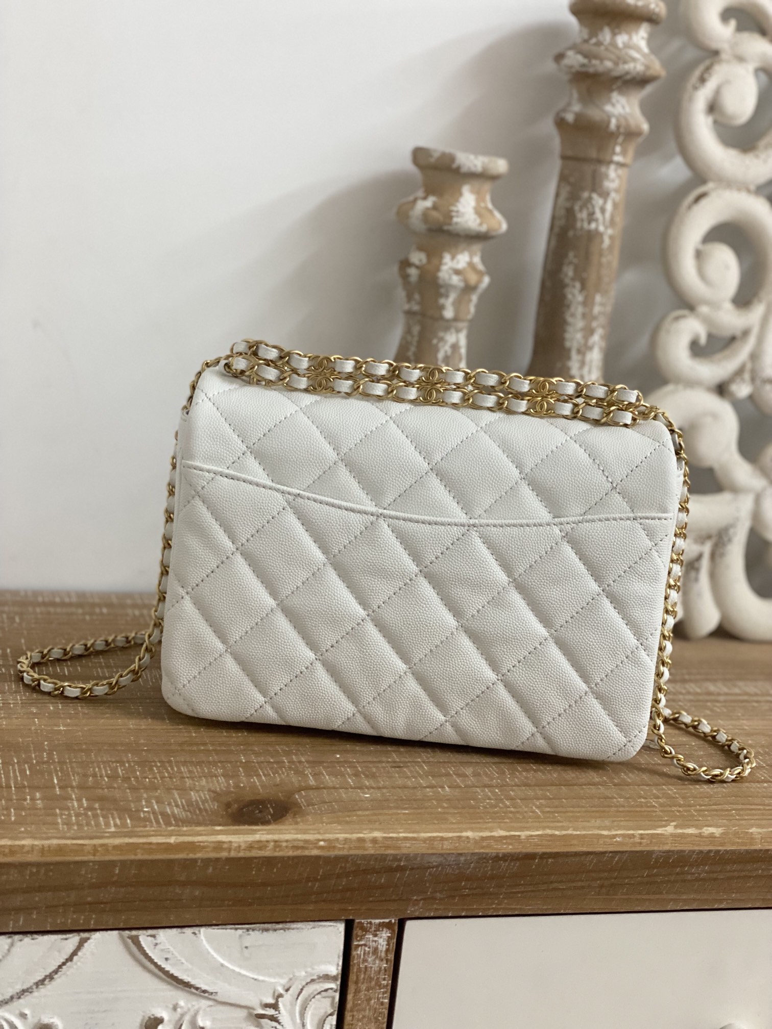 Ch@nel Flap Bag-16*23*11.5CM