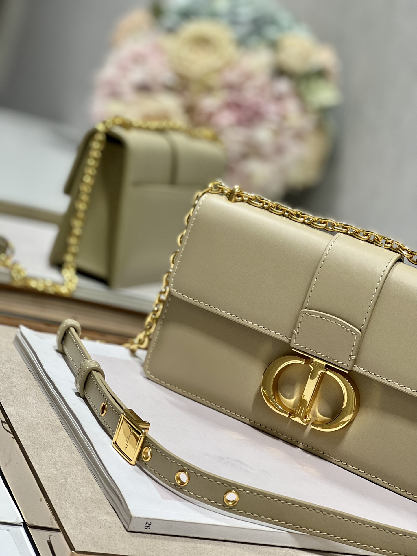 Di0r 30 Montaigne Bag-21.5×12×6CM